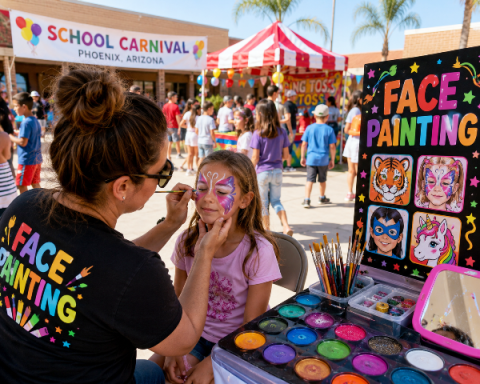 Face painters for Hire in Phoenix AZ