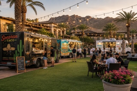 Hire Food Trucks in Phoenix for Parties & Events - Food Trucks for Public or Private Parties 