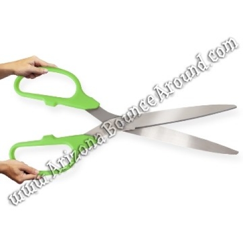 Giant scissors for ribbon cutting rental - Large scissors for