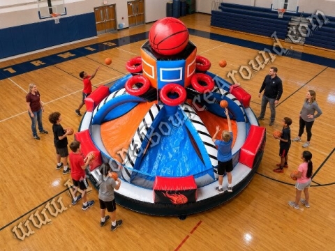 Inflatable Basketball Mania Game Rental Phoenix