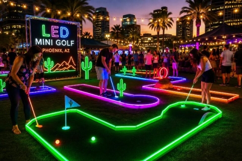 LED Mini Golf Rental Phoenix