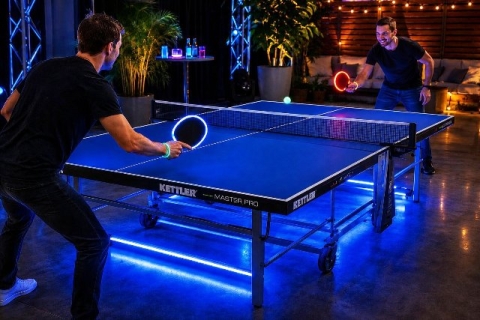 LED Ping Pong Table rental Scottsdale