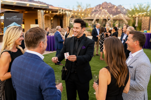 Hire a Magician or Magic Show in Phoenix or Scottsdale, AZ