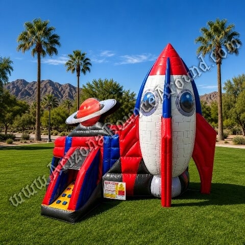 Space and Rocket Themed Bounce House Rental Phoenix