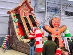 Gingerbread House Inflatable Slide Rental Phoenix Arizona