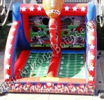 Inflatable football throwing game rental Phoenix Arizona